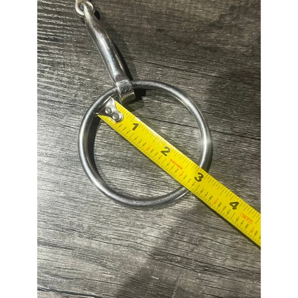 Toklat French Link Hollow Loose Ring Horse Bit 6” - Picture 6 of 6